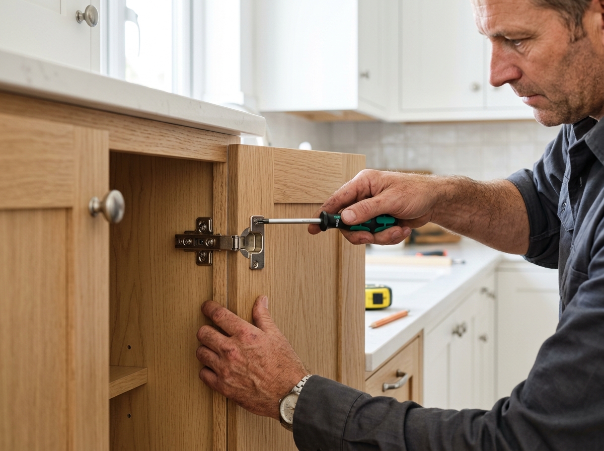 Detail of precise craftsmanship and home maintenance provided by Frogmouth Cheryl Home Services in Harvey IL